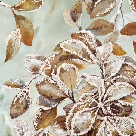 SERVILLETA LUNCH FROZEN MELODY BLUE GREY