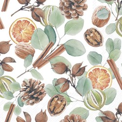 SERVILLETA LUNCH CHRISTMAS SCENT