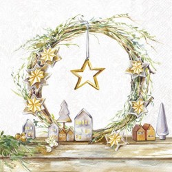 SERVILLETAS LUNCH BRIGHT SHINE GOLD