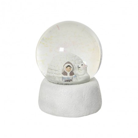 BOLA DE NIEVE ESQUIMAL 13CM