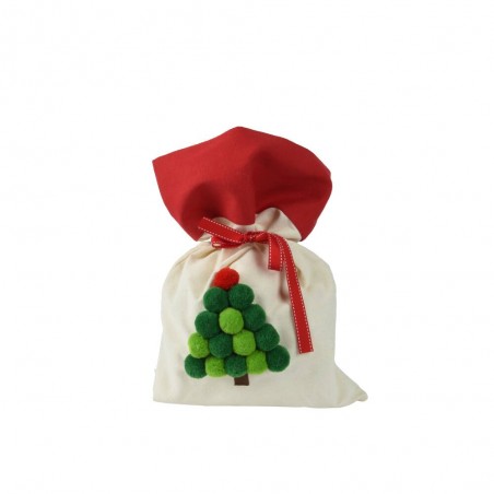 BOLSA REGALO TELA ABETO L0.20-W30-H45CM