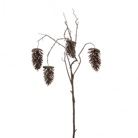 VARA PIÑA MARRON X 4 95CM
