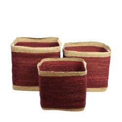 CESTAS BURDEOS CUADRADA