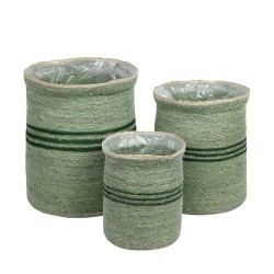 CESTA VERDE 3 RAYAS