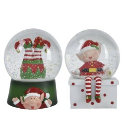BOLA DE NIEVE DUENDE L10.50-W10.50-H13.50CM