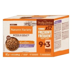 NV CAT WET BITES MP POULTRY SELECTION 85GX12UND