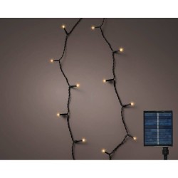 GUIRNALDA SOLAR LED BLANCO CÁLIDO