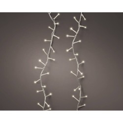 GUIRNALDA BLANCO CÁLIDO COMPACT LED TRANSPARENTE