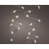 GUIRNALDA 60MLED  ESTRELLAS BLANCO CALIDO