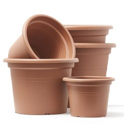 MACETA CILINDRO DAY TERRACOTA