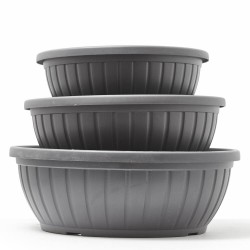 MACETA TARRINA DAY ANTRACITA 