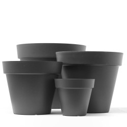 MACETA CAPRI ANTRACITA