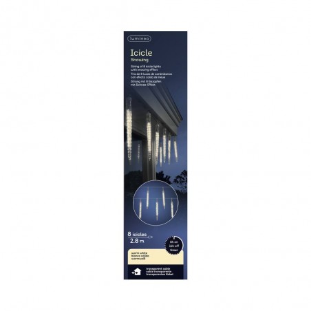 GUIRNALDA ICICLE ESTALACTITA 192L 280CM