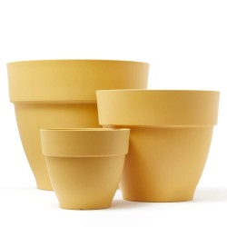 MACETA VIBIA CAMPANA MOSTAZA