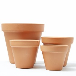 MACETA BARRO ROJO