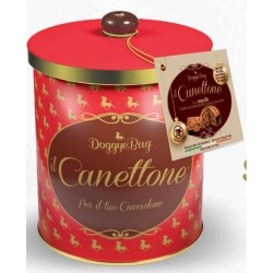 CANETTONE CREMA FREECOA CAJA METALICA  125G