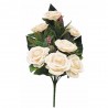 RAMO PEONIAS ARTIFICIALES BLANCO