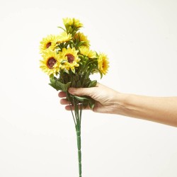 RAMO ARTIFICIAL GIRASOLES X9 RAMO