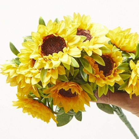 RAMO ARTIFICIAL GIRASOLES X9 RAMO