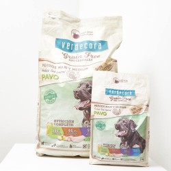 PIENSO PERRO GRAIN FREE ADULTO PAVO VERDECORA