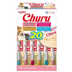 CHURU CAT VARIEDADES DE MARISCO 20X14GR