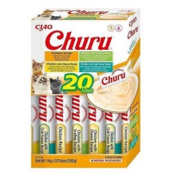 CHURU CAT VARIEDADES DE POLLO 20X14GR