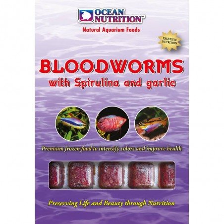 LARVA DE MOSQUITO ROJA ESPIRULINA Y AJO BLISTER 100G