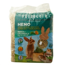 HENO VERDECORA MENTA Y CALENDULA 1 KILO