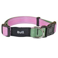 BULL COLLAR REFLECTANTE PINK