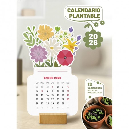 CALENDARIO PLANTABLE TARRO FLORES