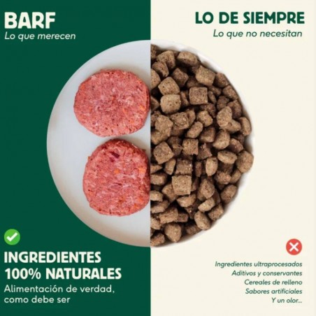 Menú iniciación barf pollo para perro wild balance