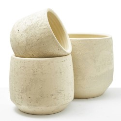 MACETERO VENUS TEXTURA BEIGE