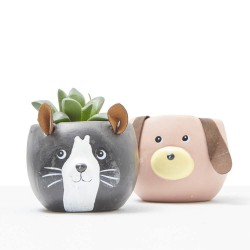 MACETERO PERROS D8.5XH7CM