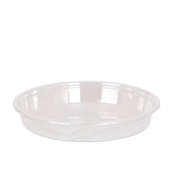 PLATO MACETA TRANSPARENTE