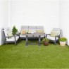 CONJUNTO LANMI ALUMINIO ANTRACITA