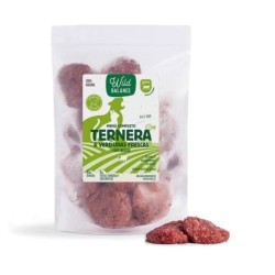 MENÚ BARF TERNERA GATO 1KG WILD BALANCE