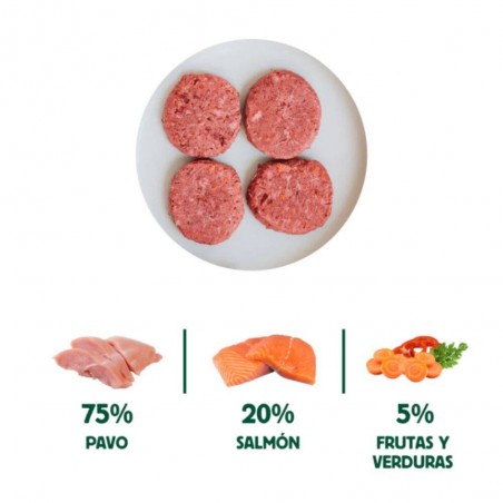 MENÚ BARF SALMÓN GATO 1KG WILD BALANCE