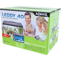 AQUARIUM SET LEDDY NEGRO