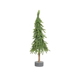 MINI ABETO ARTIFICIAL CON GLITER  NAVIDAD