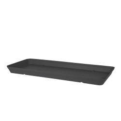 PLATO RECTANGULAR CAPRI ANTRACITA