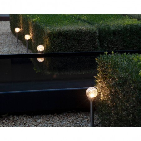 BALIZA SOLAR BOLA MICRO LED 30X8.5CM