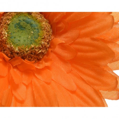 GERBERA NARANJA ARTIFICIAL 50 CM TALLO