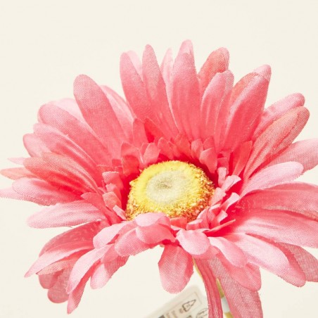 GERBERA ROSA ARTIFICIAL 50 CM TALLO