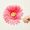GERBERA ROSA ARTIFICIAL 50 CM TALLO