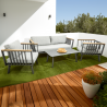 CONJUNTO VENECIA ANTRACITA 4 PIEZAS