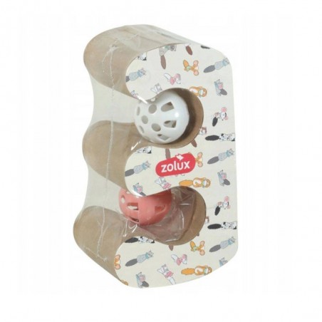 ZOLUX RASCADOR PLEGABLE DOBLE CHATOUILLE