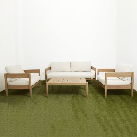 CONJUNTO PALMAR ALUMINIO SIMIL MADERA