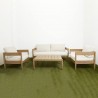 CONJUNTO PALMAR ALUMINIO SIMIL MADERA