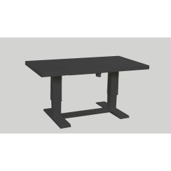 MESA ELEVABLE TEO ANTRACITA ALUMINIO