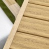 COMEDOR LANMI ALUMINIO SIMIL MADERA